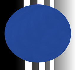 Image showing blue spot with copy space