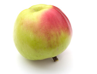 Image showing Red-green apple.