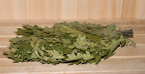 Image showing Oak broom.