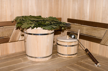 Image showing Accessories for a bath.