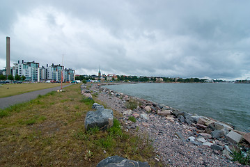 Image showing Coast of the Finnish gulf (Helsinki)