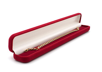 Image showing Gold bracelet.
