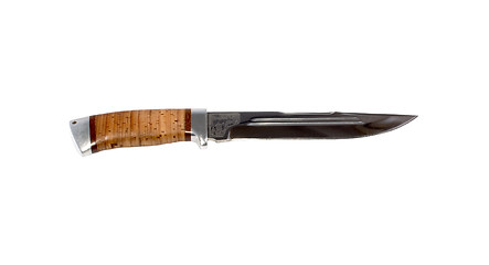 Image showing The hunting knife