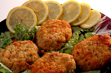 Image showing crab cakes