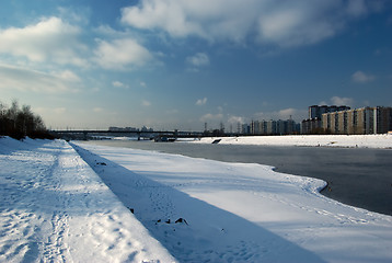 Image showing Quay of the Moskva River