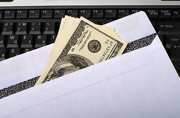 Image showing Money and notebook.