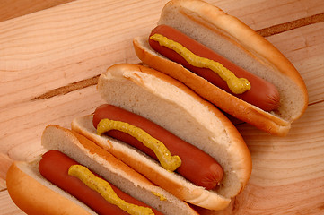 Image showing hot dogs