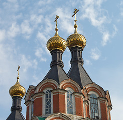 Image showing Russian orthodox cathedral.