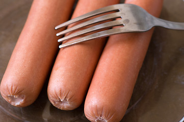 Image showing Sausage on a plate