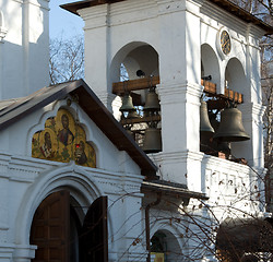 Image showing Belltower cloister.