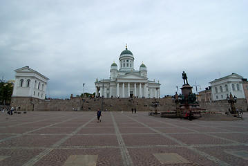 Image showing The cathedral area in Helsinki
