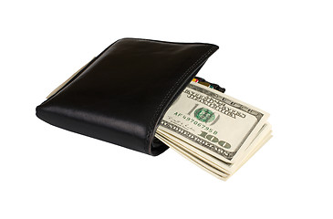 Image showing Wallet with money