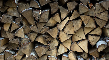 Image showing Woodpile