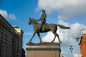 Image showing Monument to George Zhukov.