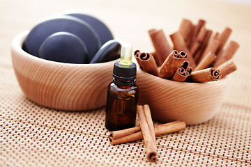 Image showing cinnamon aromatherapy