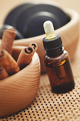 Image showing cinnamon aromatherapy