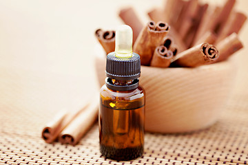 Image showing cinnamon aromatherapy