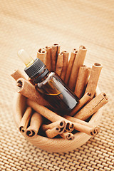 Image showing cinnamon aromatherapy