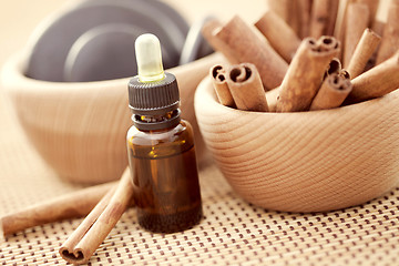 Image showing cinnamon aromatherapy