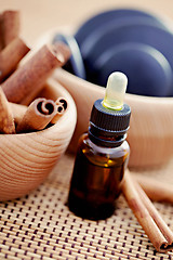 Image showing cinnamon aromatherapy