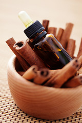 Image showing cinnamon aromatherapy