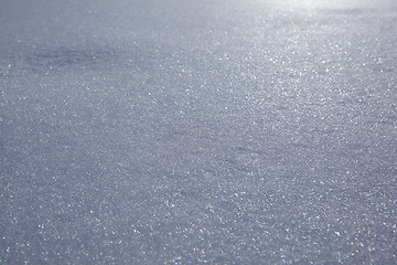 Image showing Snow background