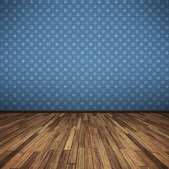 Image showing floor blue