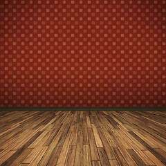 Image showing  red floor