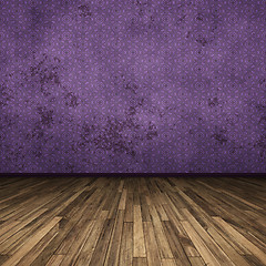 Image showing floor purple