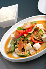 Image showing Thai Food and Jasmine Rice