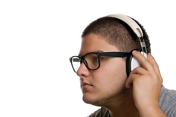 Image showing Listening to Music