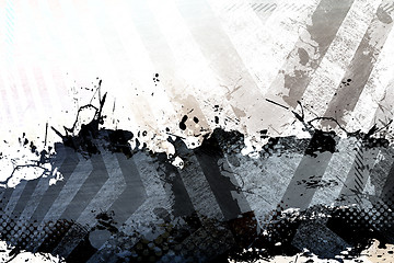 Image showing Grungy Splatter Layout