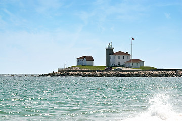Image showing Watch Hill Rhode Island Lighthouse