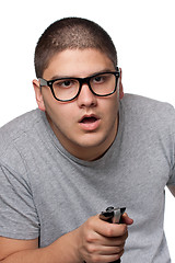 Image showing Teen Playing Video Games