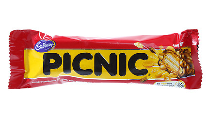 Image showing Cadbury Picnic chocolate bar