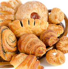 Image showing Bakery foodstuffs set