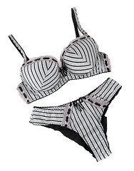 Image showing Black and white lingerie