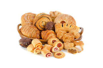 Image showing Bakery foodstuffs set