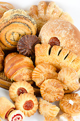 Image showing Bakery foodstuffs set