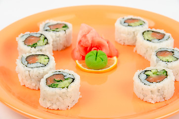 Image showing sushi