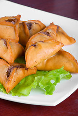 Image showing Meat roasted dumplings