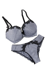 Image showing Black and white lingerie