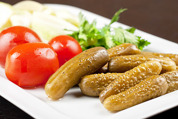 Image showing pickled vegetables