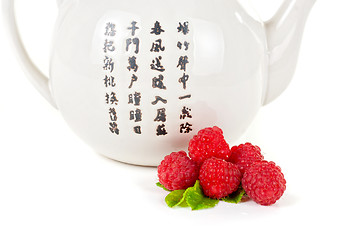 Image showing berry tea