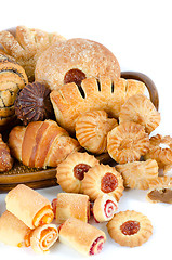 Image showing Bakery foodstuffs set