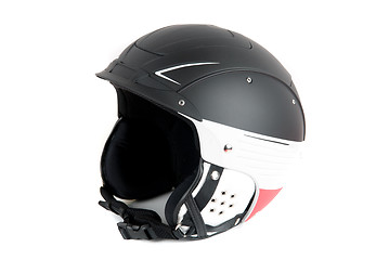 Image showing skier helmet