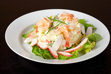 Image showing sea salad