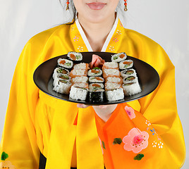 Image showing sushi