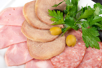 Image showing Meat assortment