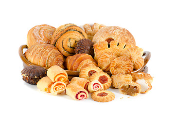 Image showing Bakery foodstuffs set